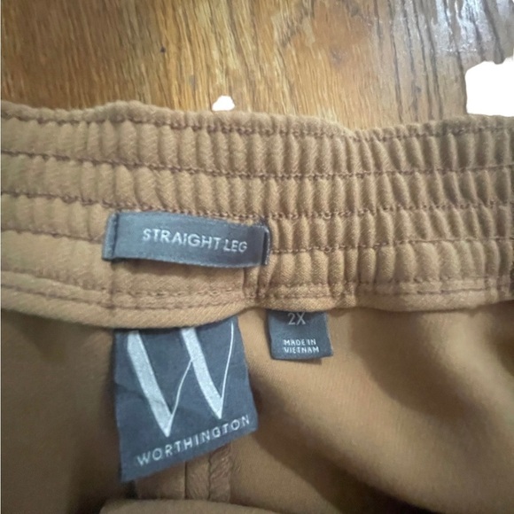 Worthington Womens Straight Leg pants size 2X - Picture 4 of 5